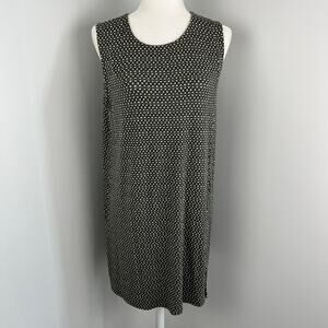 J Jill Wearever Collection Longline Sleeveless Stretch Tunic Top Medium Petite